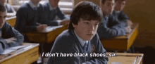sing street cosmo i dont have black shoes black shoes school