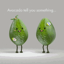 Avocado Tell You Something GIF - Announcement Pregnant Pregnancy Announcement GIFs