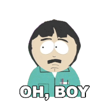 Oh Boy Randy Marsh Sticker - Oh Boy Randy Marsh South Park Stickers