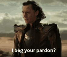 Loki I Beg Your Pardon GIF - Loki I Beg Your Pardon Tom Hiddleston GIFs