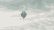 hot air balloon balloon flying sky travel