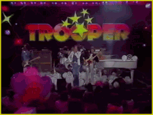 trooper 3dressed up as a9 ra mcguire status quo pub rock