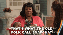 Thats What The Old Folk Call Snapchat GIF - Thats What The Old Folk Call Snapchat Old GIFs