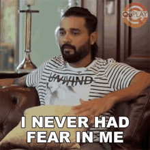 i never had fear in me murali vijay qu play im fearless im not scared i never had fear in me murali vijay qu play im fearless im not scared