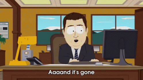 Aaand Its Gone GIF - South Park Its Gone Gone - Discover & Share GIFs