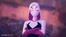 Staring At You Gwendolyn Stacy GIF - Staring At You Gwendolyn Stacy Spider Gwen GIFs