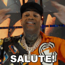 Salute Conceited GIF - Salute Conceited Yo Mtv Raps GIFs