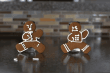 Gingerbread Man Gingerbread Men GIF - Gingerbread Man Gingerbread Men Ninja GIFs