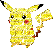 Glitter Pikachu Sticker - Glitter Pikachu Pokemon Stickers
