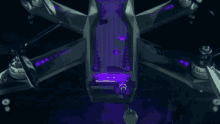 purple light drone drl allianz