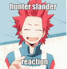 Hunter Hunter Slander GIF - Hunter Hunter Slander Mha GIFs