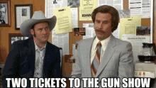 anchorman gun show tickets to the gun show