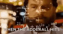 Adderall Math GIF - Adderall Math Genius GIFs