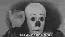 See You In Your Dreams! GIF - Clown See You Dreams GIFs