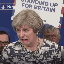 Theresa May Cringe GIF - Theresa May Cringe Conservatives GIFs