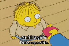 Ralph Simpsons GIF - Ralph Simpsons Fail GIFs