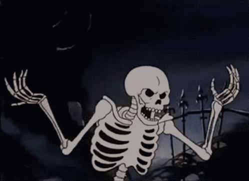 Halloween Skeleton GIF - Halloween Skeleton Throw - Discover &amp; Share GIFs