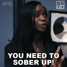 You Need To Sober Up Priscilla Owens GIF - You Need To Sober Up Priscilla Owens The Oval GIFs