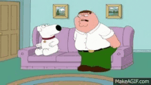 Peter Griffin Kick GIF - Peter Griffin Kick Family Guy GIFs