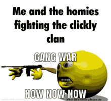 Clicky Clan Gang War GIF - Clicky Clan Gang War Fuck You Clicky Clan GIFs