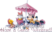 Have A Great Weekend Minnie Mouse GIF - Have A Great Weekend Minnie Mouse Good Morning GIFs