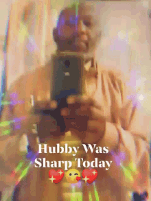 Hubby Was Sharp Today Selfie GIF - Hubby Was Sharp Today Selfie Love GIFs