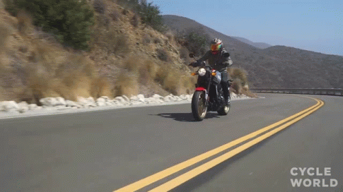Showing My Motorcycle Stunt Cycle World GIF - Showing My Motorcycle Stunt Cycle World Look At Me Driving My Motorcycle GIFs