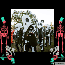 Skeletons Squad Goal GIF - Skeletons Squad Goal Costume GIFs