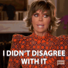 I Didnt Disagree With It Real Housewives Of Beverly Hills GIF - I Didnt Disagree With It Real Housewives Of Beverly Hills I Dont Disagree GIFs