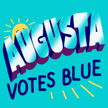 Vote Blue Im Voting Blue GIF - Vote Blue Im Voting Blue Georgia GIFs