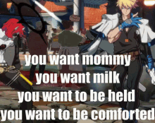 happy chaos mommy milk comforted