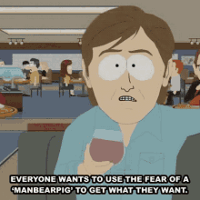 Everyone Wants To Use The Fear Of A Manbearpig To Get What They Want South Park GIF - Everyone Wants To Use The Fear Of A Manbearpig To Get What They Want South Park Time To Get Cereal GIFs