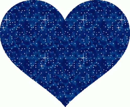 Blue Glitter Love Heart Glittery GIF - Blue Glitter Love Heart Glittery Blue Heart GIFs