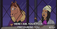 pressuring bojack