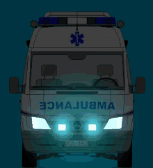 Ambulance Emergency GIF - Ambulance Emergency Blinking Lights GIFs