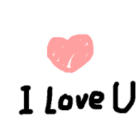 Heart Drawing Heart Sticker - Heart Drawing Heart I Love You Stickers
