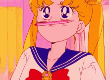 Sailor Moon Bored GIF - Sailor Moon Bored GIFs