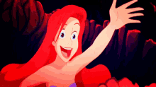 Hello There! GIF - Ariel Little Mermaid Bye GIFs