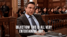Objection This Is All Very Entertaining But Complaining GIF - Objection This Is All Very Entertaining But Objection Complaining GIFs