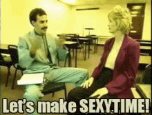 Let'S Make Sexytime! GIF - Borat Sacha Baron Cohen Lets Make Sexy Time GIFs