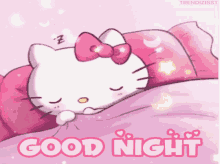 Good Night Hello Kitty GIF - Good Night Hello Kitty Nighty Night GIFs