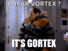 freezing gortex