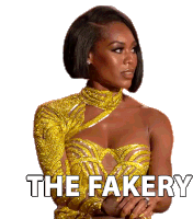 The Fakery Monique Samuels Sticker - The Fakery Monique Samuels Real Housewives Of Potomac Stickers