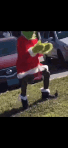 dancing grinch