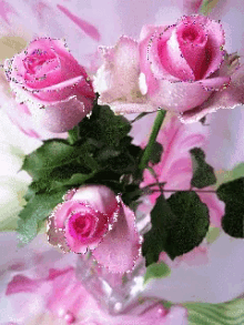 للحبيب Pink GIF - للحبيب Pink Flowers GIFs