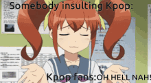 Anime Kpop GIF - Anime Kpop Insult GIFs