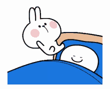 Rabbit Wake Up GIF - Rabbit Wake Up Sleeping GIFs