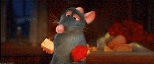 Ratatouille Eat GIF - Ratatouille Eat Cheese - Discover &amp; Share GIFs