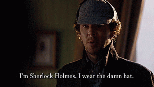 Sherlock Benedict Cumberbatch GIF - Sherlock Benedict Cumberbatch Hat GIFs