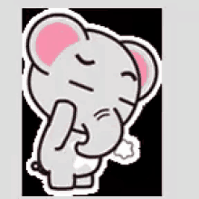 灰心 叹气 大象 动漫 GIF - Discouraged Anime Elephant GIFs
